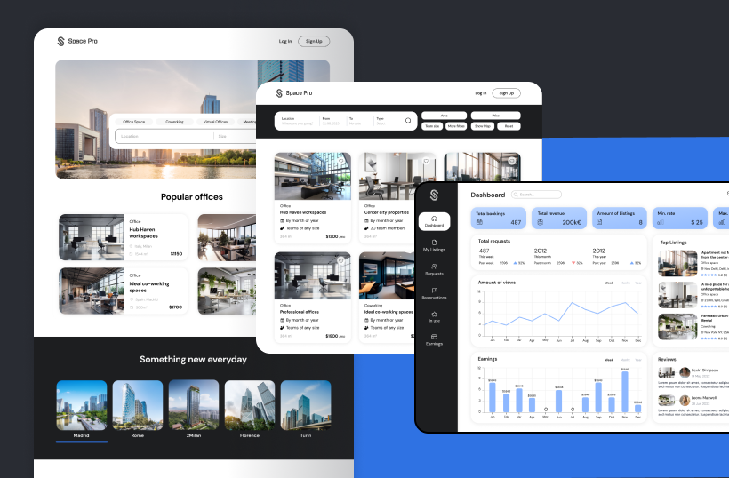 Office Rental App like WeWork