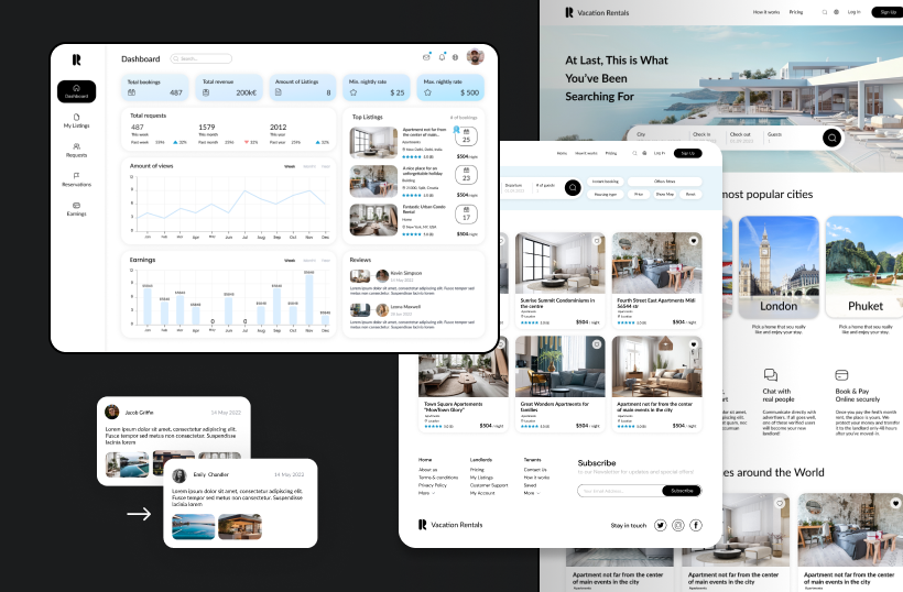 Vacation Rentals like AirBNB